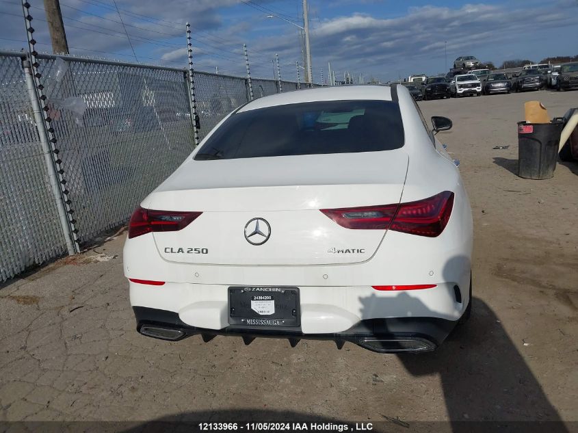 2024 Mercedes-Benz Cla VIN: W1K5J4HB2RN468415 Lot: 12133966