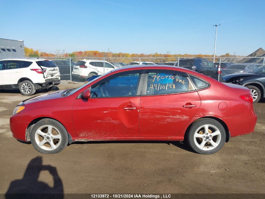 2009 Hyundai Elantra VIN: KMHDU45D29U780755 Lot: 12133972