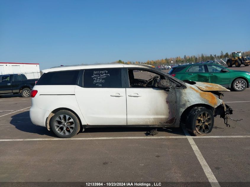 2017 Kia Sedona VIN: KNDMB5C1XH6257527 Lot: 12133984