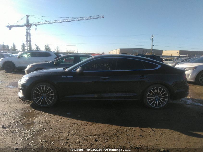 2018 Audi A5 Sportback VIN: WAUBNCF52JA036991 Lot: 12133995