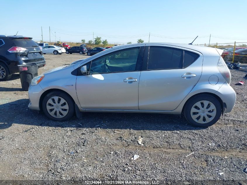 2012 Toyota Prius VIN: JTDKDTB34C1003150 Lot: 12134064