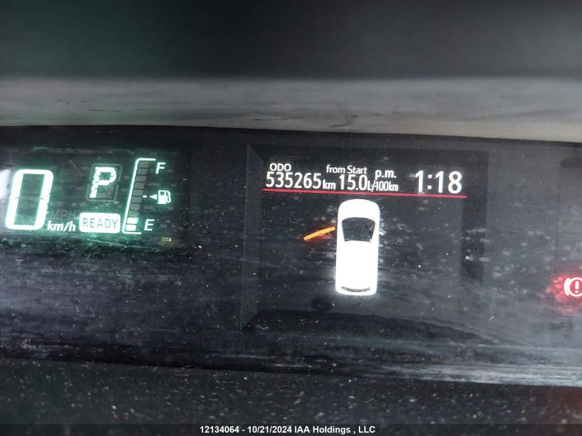 2012 Toyota Prius VIN: JTDKDTB34C1003150 Lot: 12134064