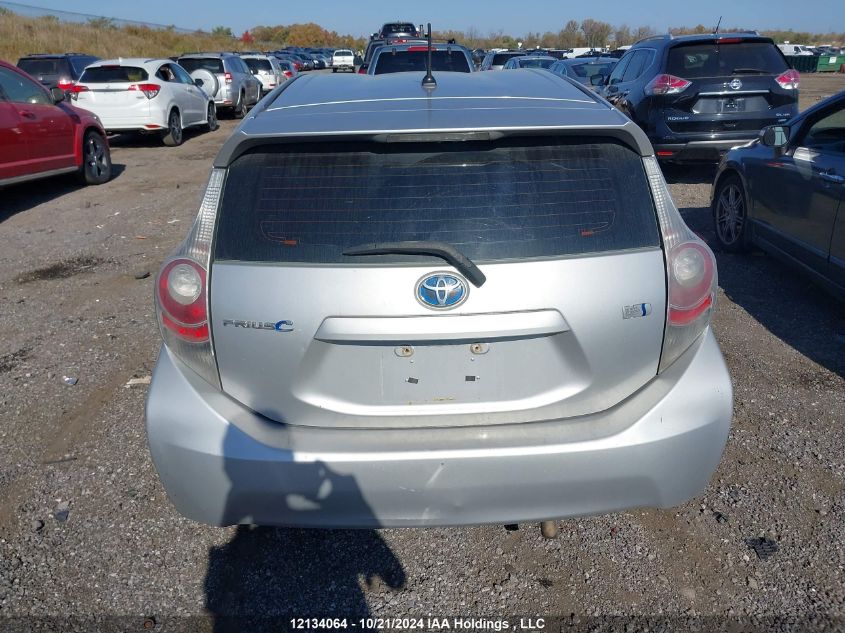2012 Toyota Prius VIN: JTDKDTB34C1003150 Lot: 12134064