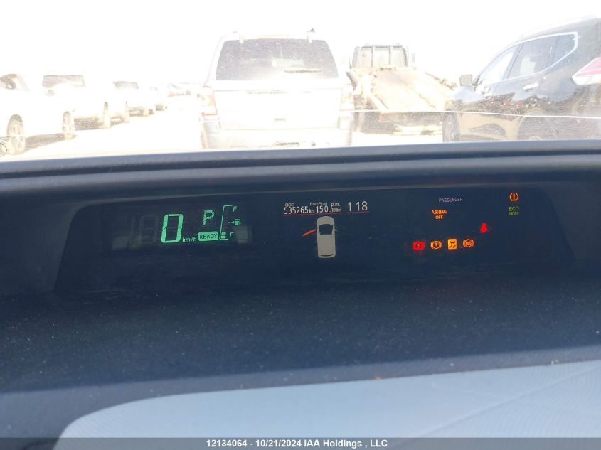 2012 Toyota Prius VIN: JTDKDTB34C1003150 Lot: 12134064