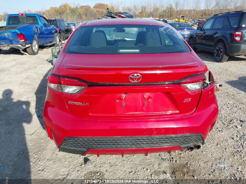 2020 Toyota Corolla VIN: 5YFB4RBE6LP006308 Lot: 12134073