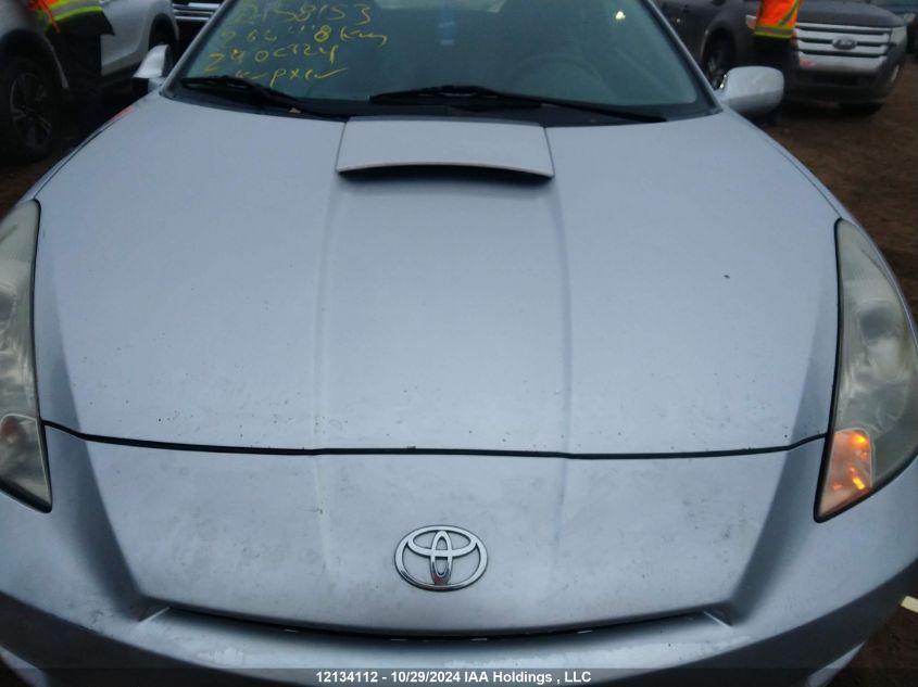 2003 Toyota Celica Gt VIN: JTDDR32T630158153 Lot: 12134112