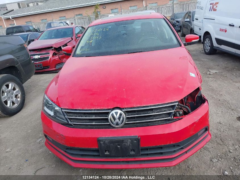 2015 Volkswagen Jetta Sedan VIN: 3VWL07AJ6FM355867 Lot: 12134124