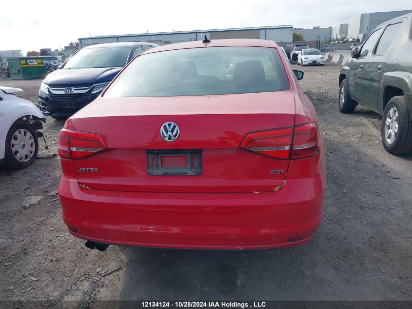 2015 Volkswagen Jetta Sedan VIN: 3VWL07AJ6FM355867 Lot: 12134124