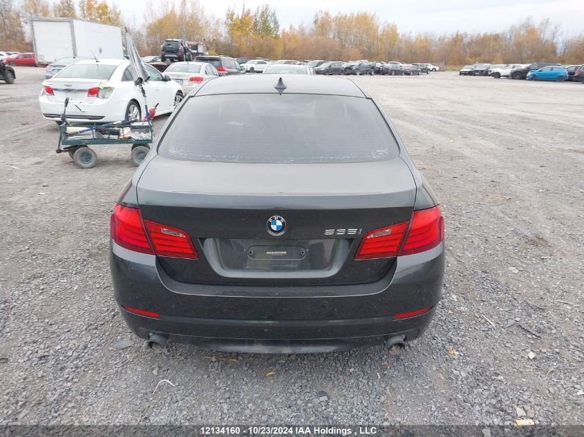 2011 BMW 5 Series VIN: WBAFU7C58BC779581 Lot: 12134160