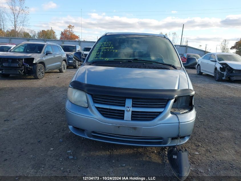 2006 Dodge Grand Caravan VIN: 1D4GP24R76B507749 Lot: 12134173