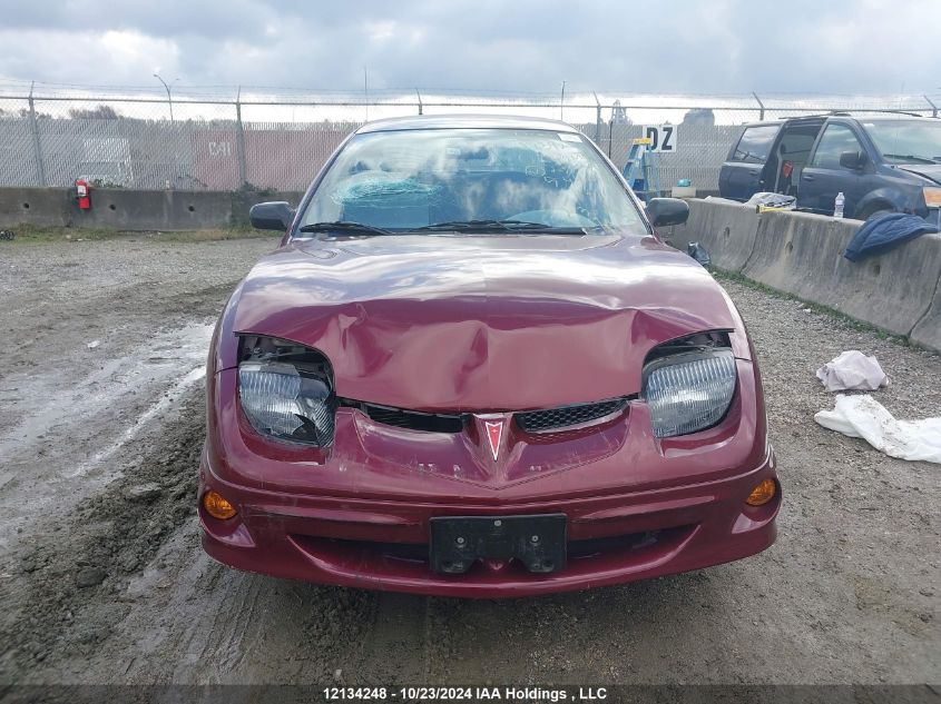 2001 Pontiac Sunfire VIN: 3G2JB52451S239330 Lot: 12134248