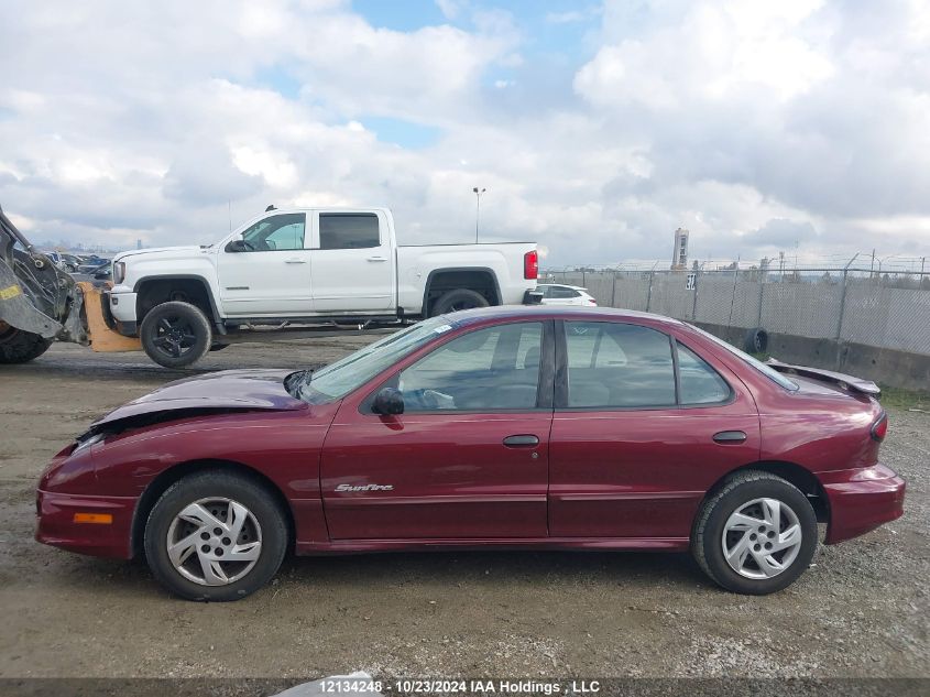 2001 Pontiac Sunfire VIN: 3G2JB52451S239330 Lot: 12134248