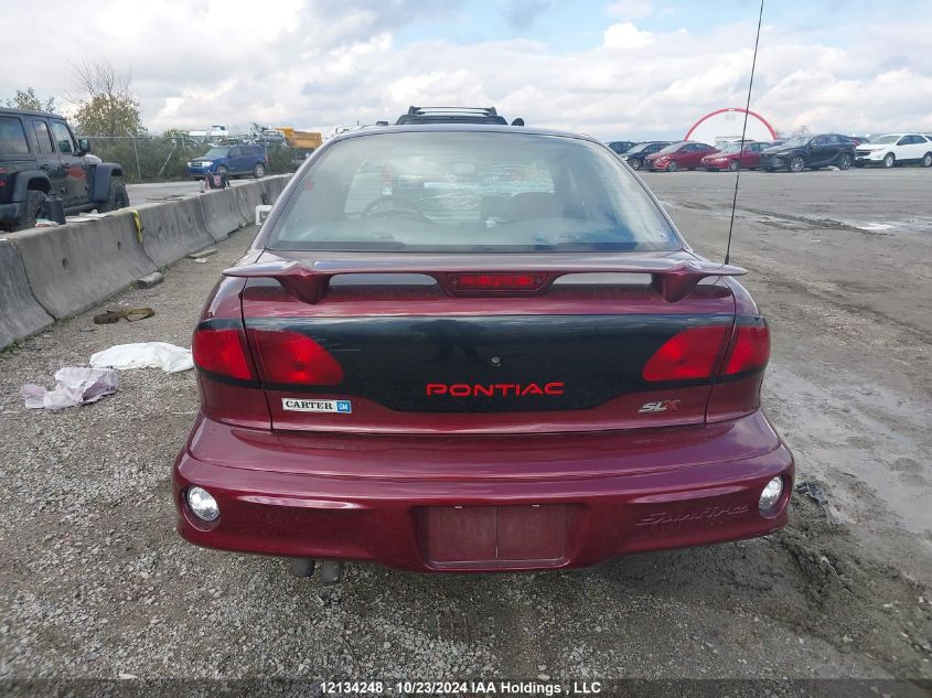 2001 Pontiac Sunfire VIN: 3G2JB52451S239330 Lot: 12134248