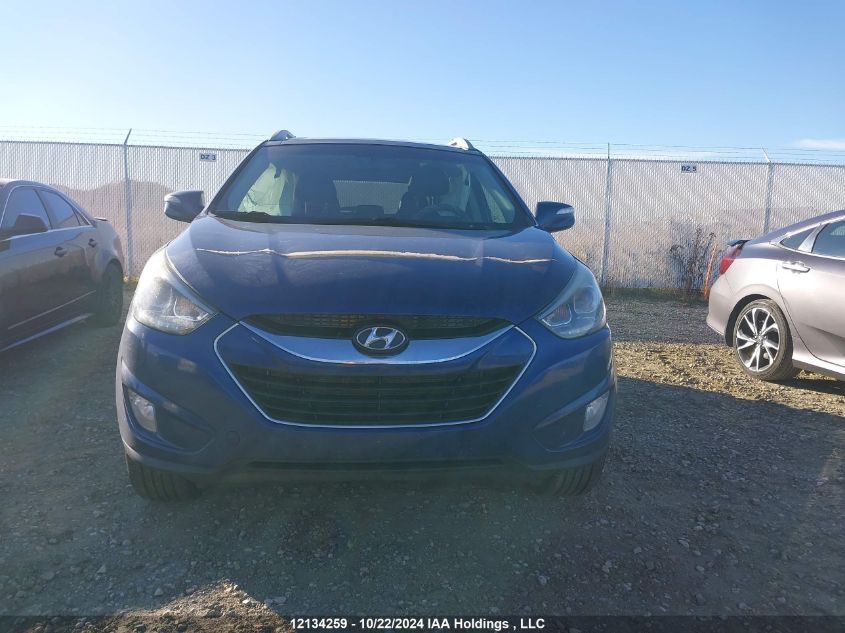 2014 Hyundai Tucson Limited VIN: KM8JUCAG9EU871822 Lot: 12134259