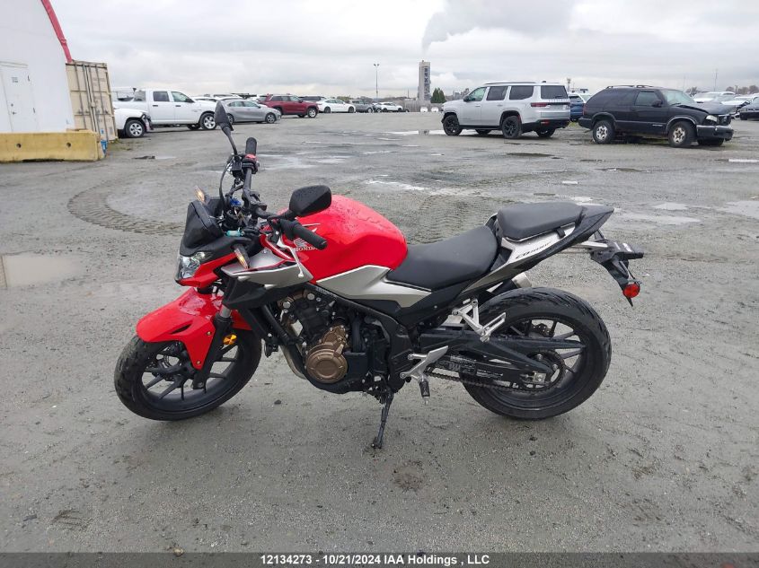 2019 Honda Cb500 Fa VIN: MLHPC6363K5000246 Lot: 12134273