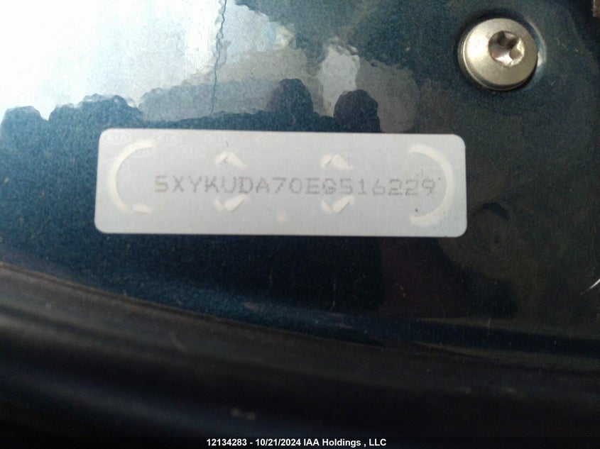2014 Kia Sorento VIN: 5XYKUDA70EG516229 Lot: 12134283