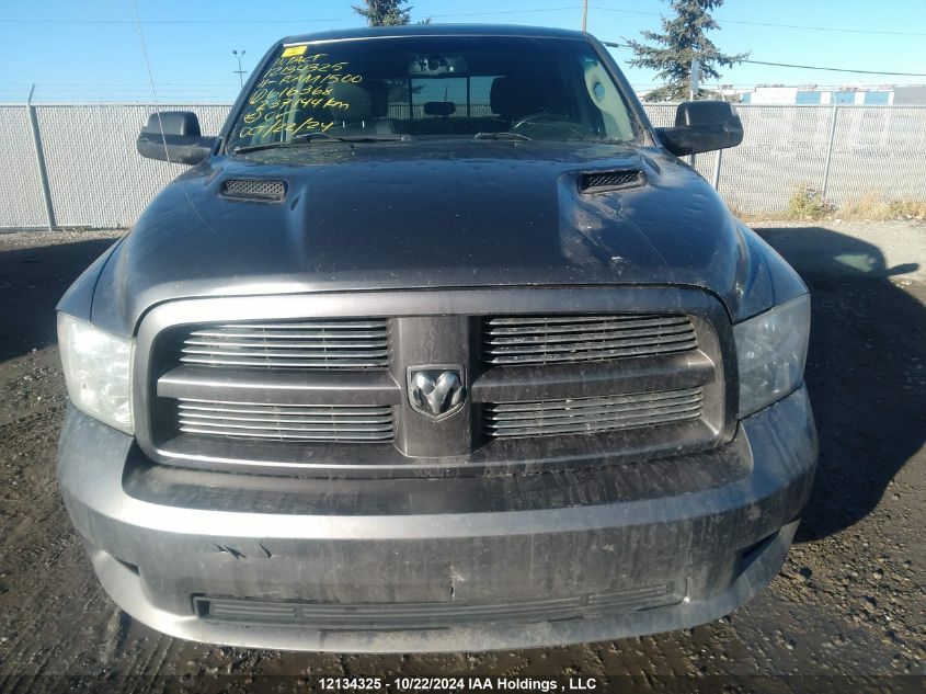 2011 Dodge Ram 1500 VIN: 1D7RV1CTXBS616368 Lot: 12134325