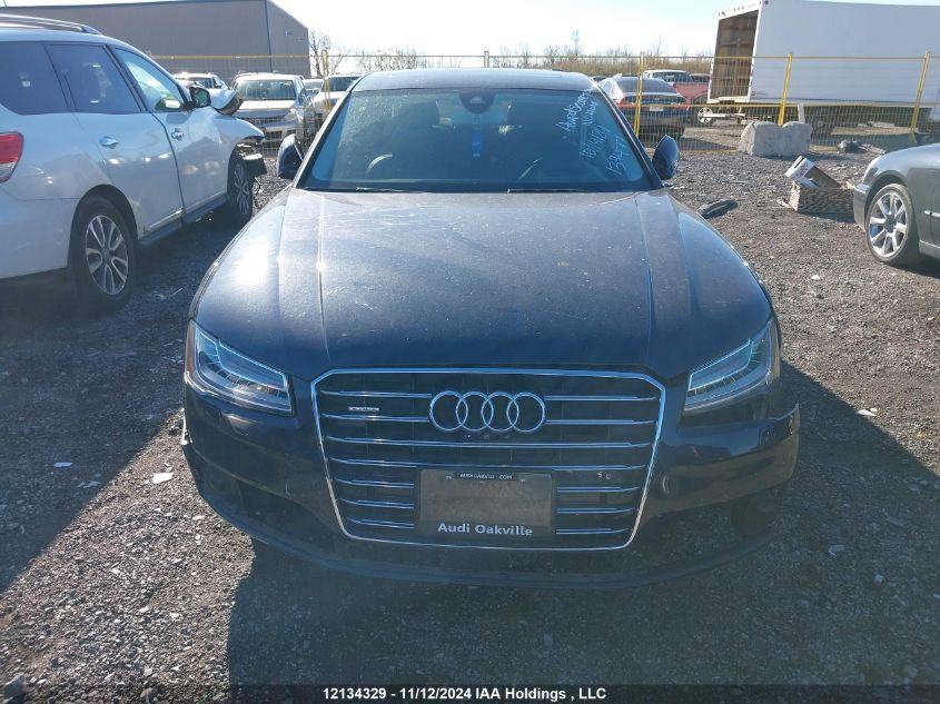 2018 Audi A8 VIN: WAUJ4AFD7JN000376 Lot: 12134329