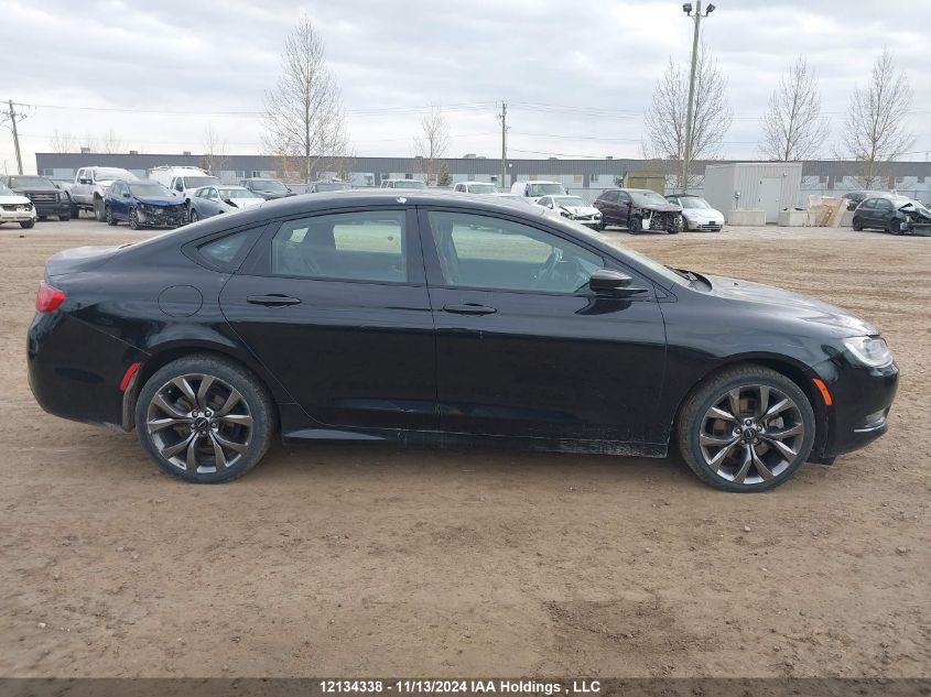 2015 Chrysler 200 S VIN: 1C3CCCDG2FN592921 Lot: 12134338