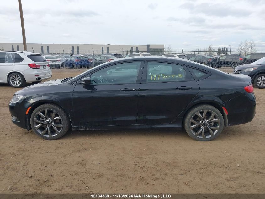 2015 Chrysler 200 S VIN: 1C3CCCDG2FN592921 Lot: 12134338