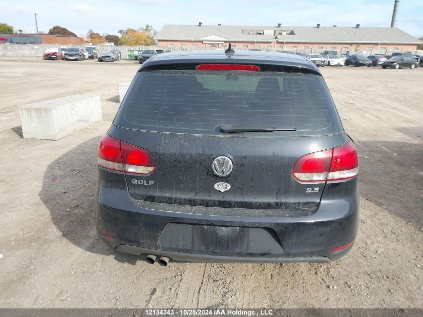 2011 Volkswagen Golf VIN: WVWBA7AJ9BW036159 Lot: 12134343