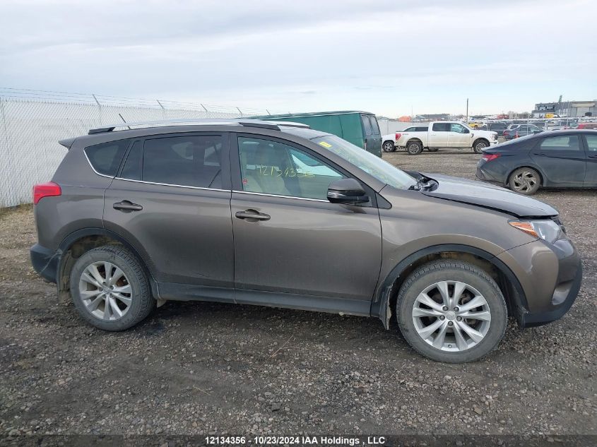 2013 Toyota Rav4 Limited VIN: 2T3DFREV6DW102042 Lot: 12134356