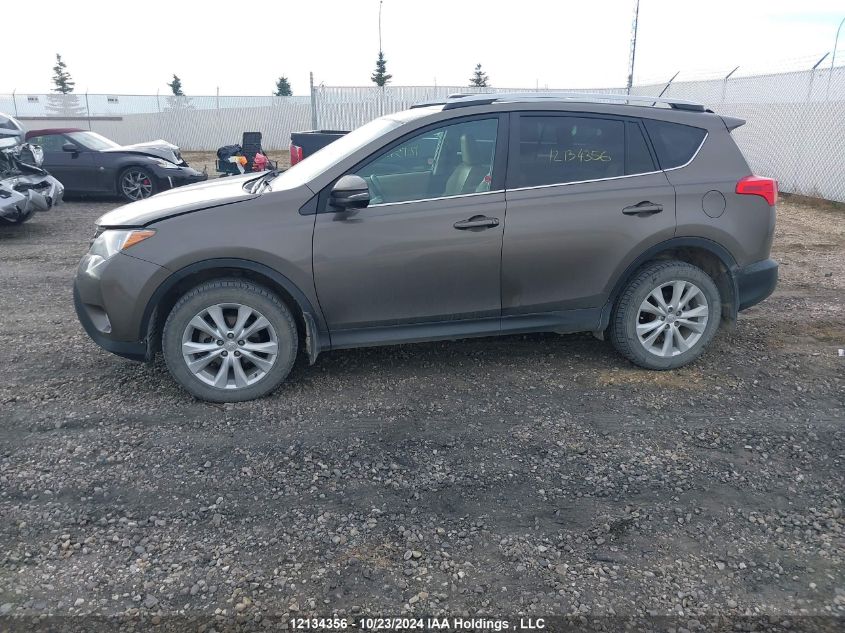 2013 Toyota Rav4 Limited VIN: 2T3DFREV6DW102042 Lot: 12134356