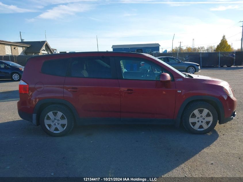 2012 Chevrolet Orlando VIN: KL77P2EM9CK581117 Lot: 12134417