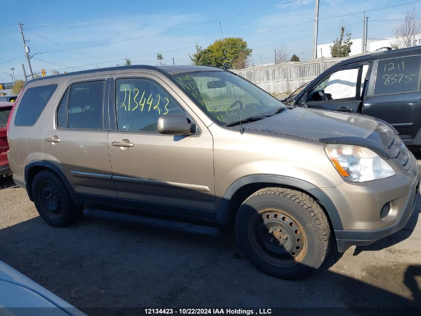 2005 Honda Cr-V Se/Ex VIN: JHLRD78985C805826 Lot: 12134423