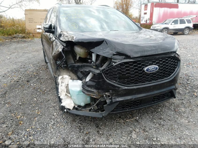 2022 Ford Edge Sel VIN: 2FMPK4J95NBA49614 Lot: 12134433