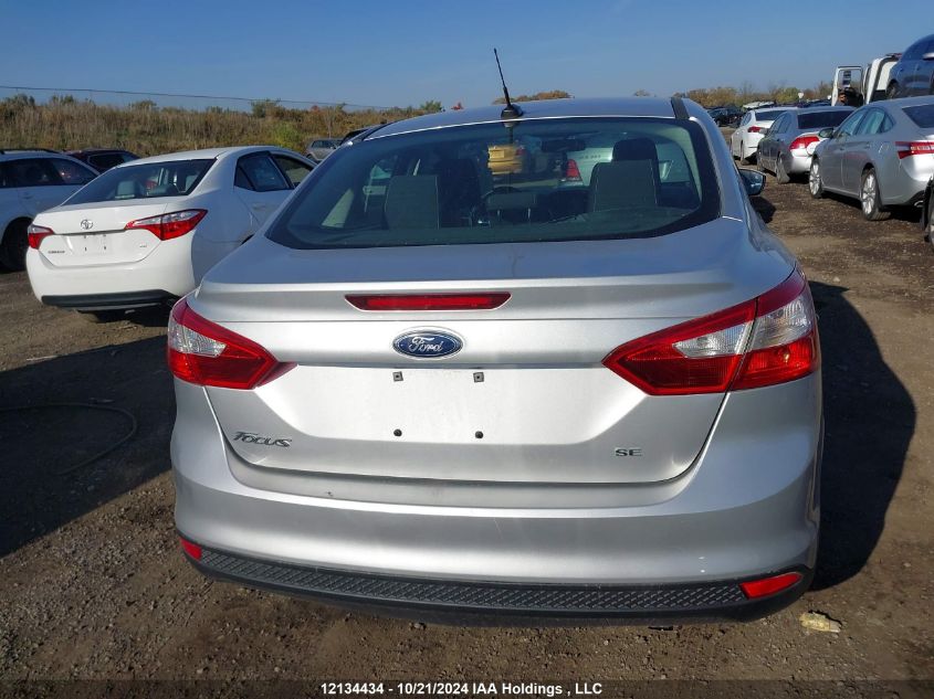 2012 Ford Focus Se VIN: 1FAHP3F26CL350198 Lot: 12134434