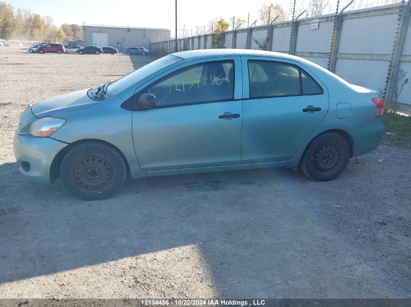 2010 Toyota Yaris VIN: JTDBT4K37A1384613 Lot: 12134456