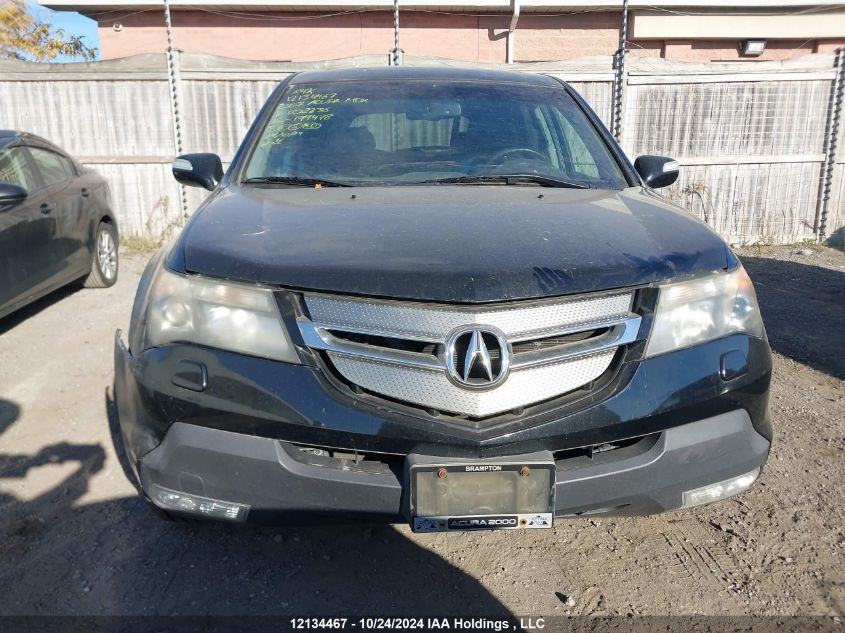 2007 Acura Mdx VIN: 2HNYD28237H002236 Lot: 12134467