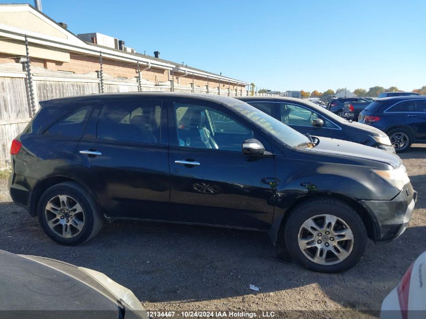 2007 Acura Mdx VIN: 2HNYD28237H002236 Lot: 12134467