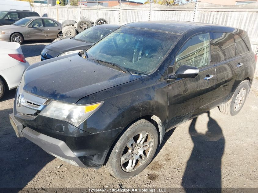 2007 Acura Mdx VIN: 2HNYD28237H002236 Lot: 12134467