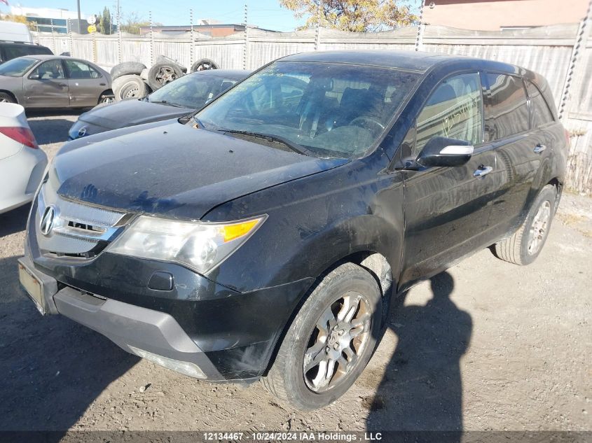 2007 Acura Mdx VIN: 2HNYD28237H002236 Lot: 12134467