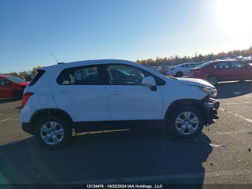 2018 Chevrolet Trax VIN: 3GNCJKSBXJL184301 Lot: 12134476