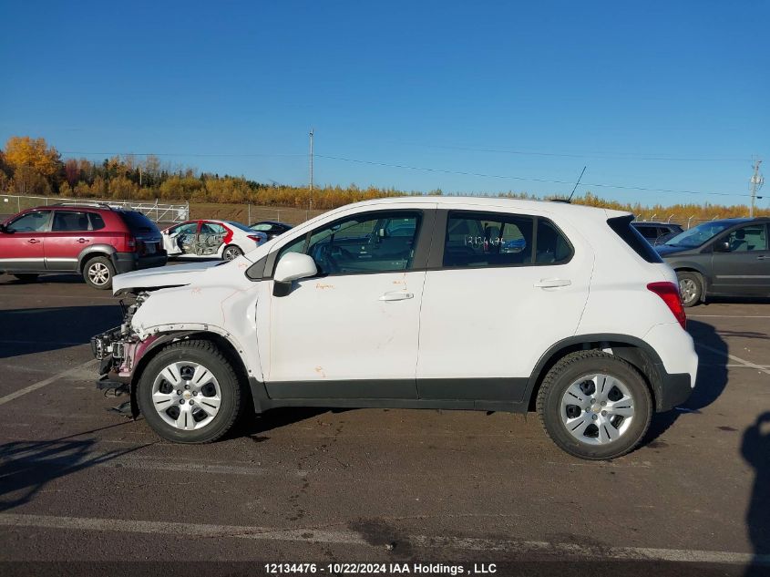 2018 Chevrolet Trax VIN: 3GNCJKSBXJL184301 Lot: 12134476