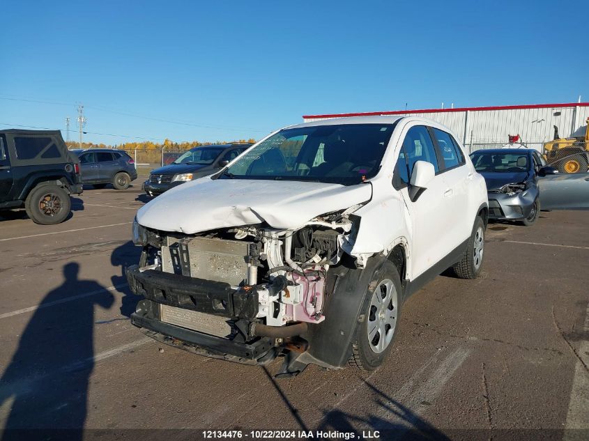 2018 Chevrolet Trax VIN: 3GNCJKSBXJL184301 Lot: 12134476