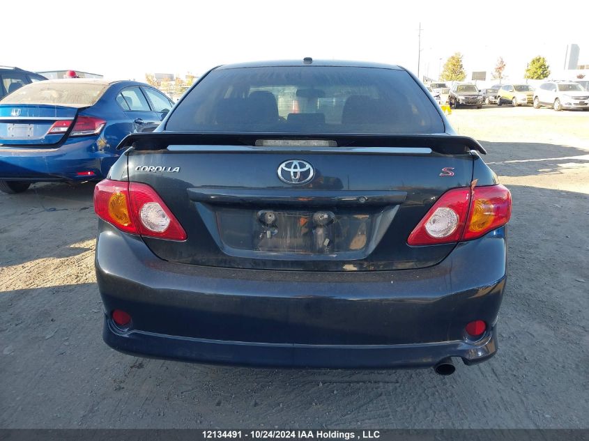 2009 Toyota Corolla S/Le/Xle VIN: 2T1BU40E99C100746 Lot: 12134491