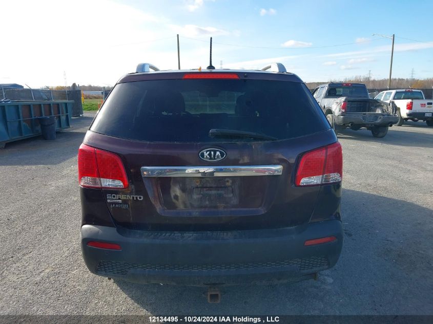 2013 Kia Sorento VIN: 5XYKTCA61DG318407 Lot: 12134495