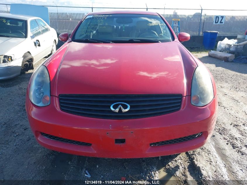 2005 Infiniti G35 VIN: JNKCV54E65M405537 Lot: 12134519