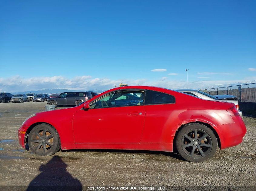 2005 Infiniti G35 VIN: JNKCV54E65M405537 Lot: 12134519