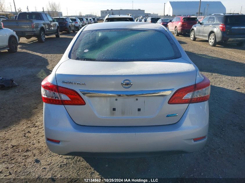 2015 Nissan Sentra VIN: 3N1AB7AP0FL629162 Lot: 12134562