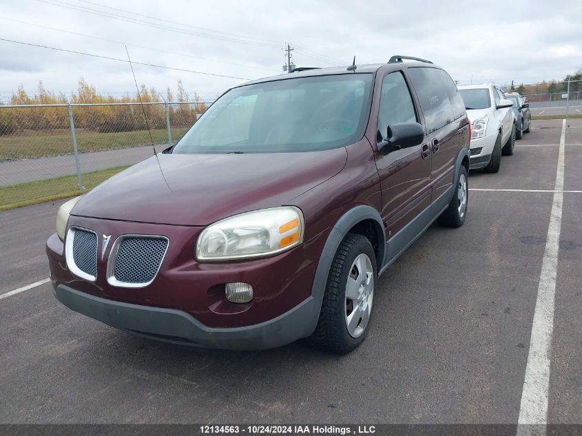 2008 Pontiac Montana Sv6 Sv6 VIN: 1GMDU23W08D148926 Lot: 12134563