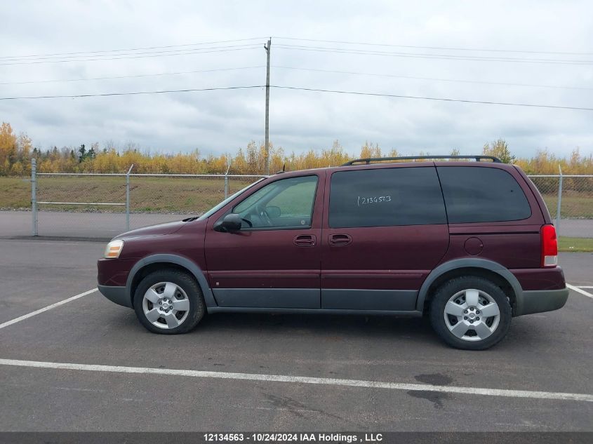 2008 Pontiac Montana Sv6 Sv6 VIN: 1GMDU23W08D148926 Lot: 12134563