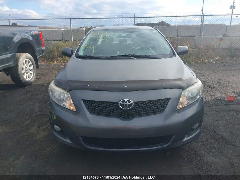 2009 Toyota Corolla S/Le/Xle VIN: 2T1BU40E79C014593 Lot: 12134573