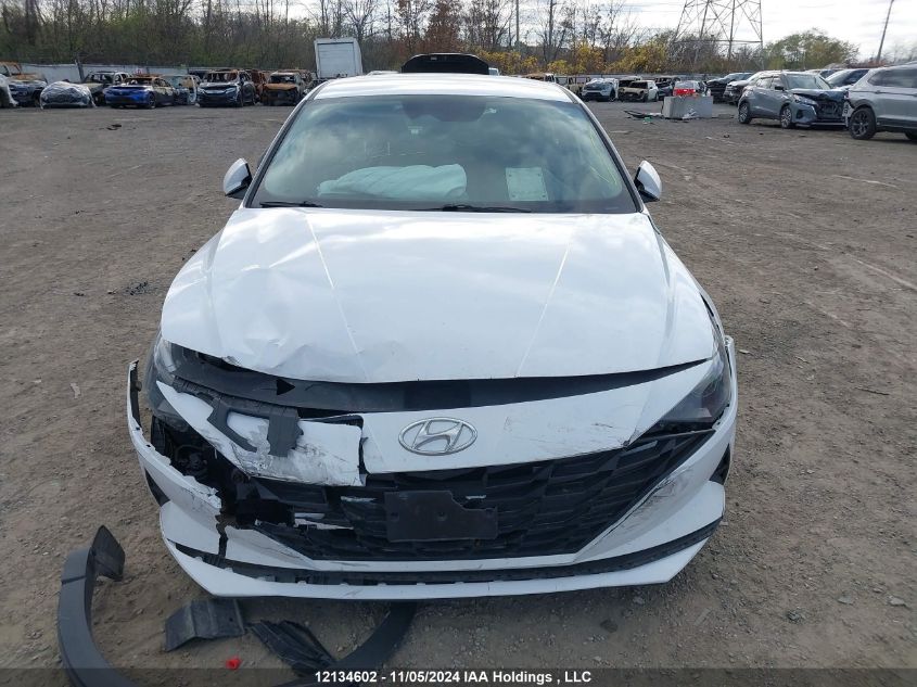 2022 Hyundai Elantra Preferred Ivt VIN: KMHLM4AG7NU285912 Lot: 12134602