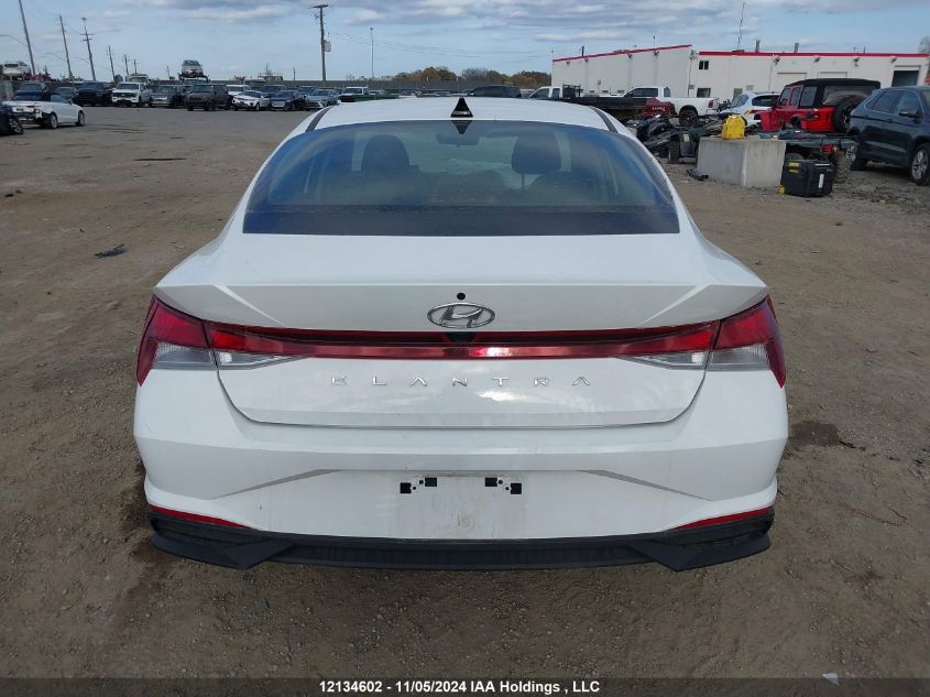 2022 Hyundai Elantra Preferred Ivt VIN: KMHLM4AG7NU285912 Lot: 12134602