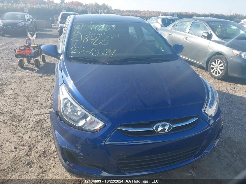 2015 Hyundai Accent Gs VIN: KMHCT5AE3FU218460 Lot: 12134609